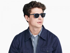 Big Sur Blue Warby Parker Samir Men's Sunglasses Australia | K8N-4986