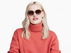 Chai Crystal Fade Warby Parker Willetta Women's Sunglasses Australia | A4S-3971