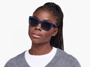 Lapis Crystal Warby Parker Gemma Women's Sunglasses Australia | A1C-9186