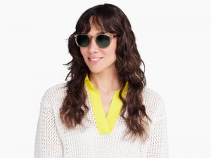 Nutmeg Crystal Warby Parker Gillian Women's Sunglasses Australia | E0Y-4762