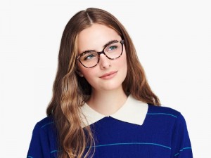 Truffle Tortoise Warby Parker Lydell Women's Eyeglasses Australia | X6M-7627