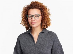 Viridian Warby Parker Della Women's Eyeglasses Australia | A4H-4950