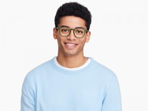 Watercress Matte Warby Parker Redding Men's Eyeglasses Australia | H5Y-3681