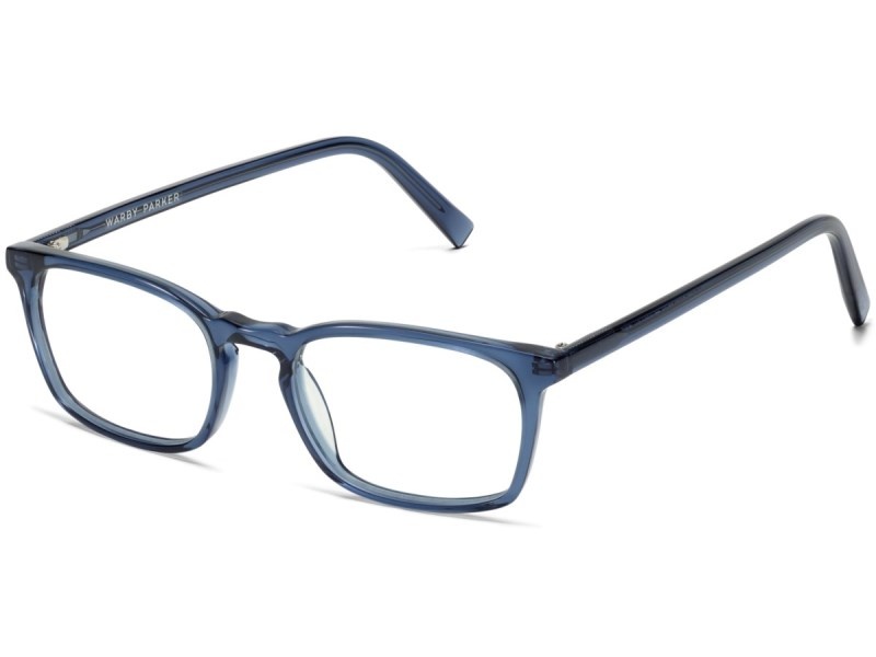 Azure Crystal Warby Parker Chase Men's Eyeglasses Australia | A5N-4076