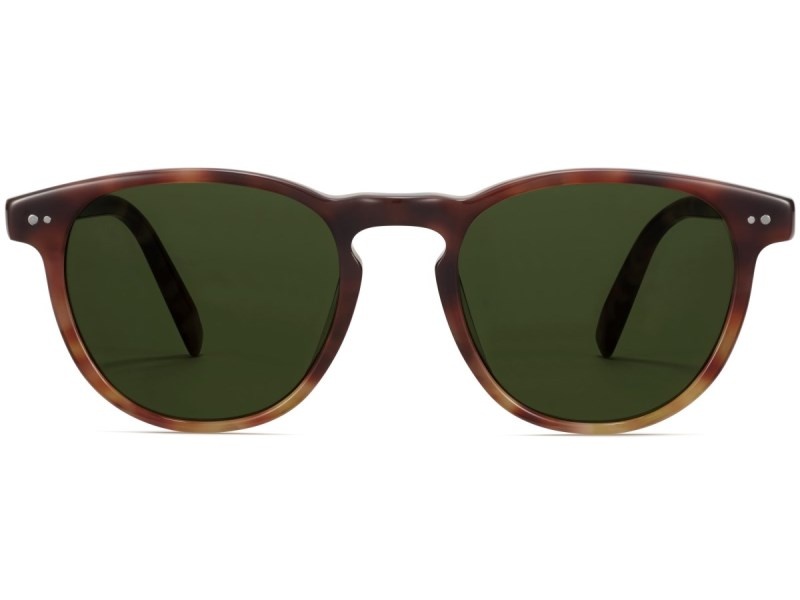 Barley Tortoise Fade Warby Parker Waller Women's Sunglasses Australia | C3Z-3033