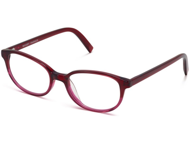 Berry Crystal Fade Warby Parker Ira Men's Eyeglasses Australia | M3Q-2099