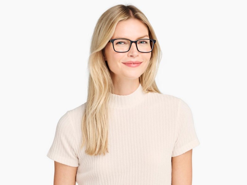 Black Matte Eclipse Warby Parker Brady Women's Eyeglasses Australia | T5F-5492