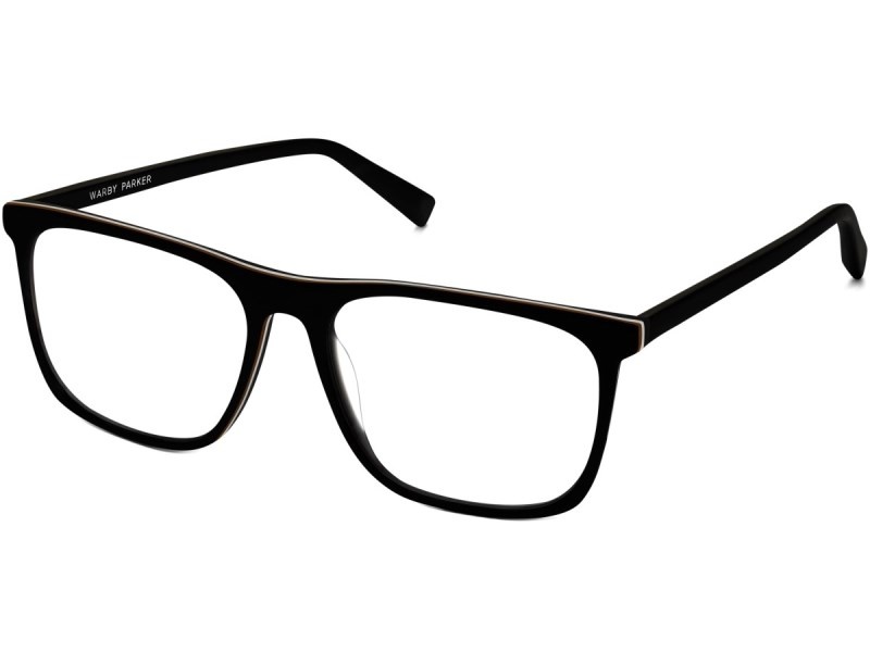 Black Matte Eclipse Warby Parker Fletcher Men's Eyeglasses Australia | W4X-5635