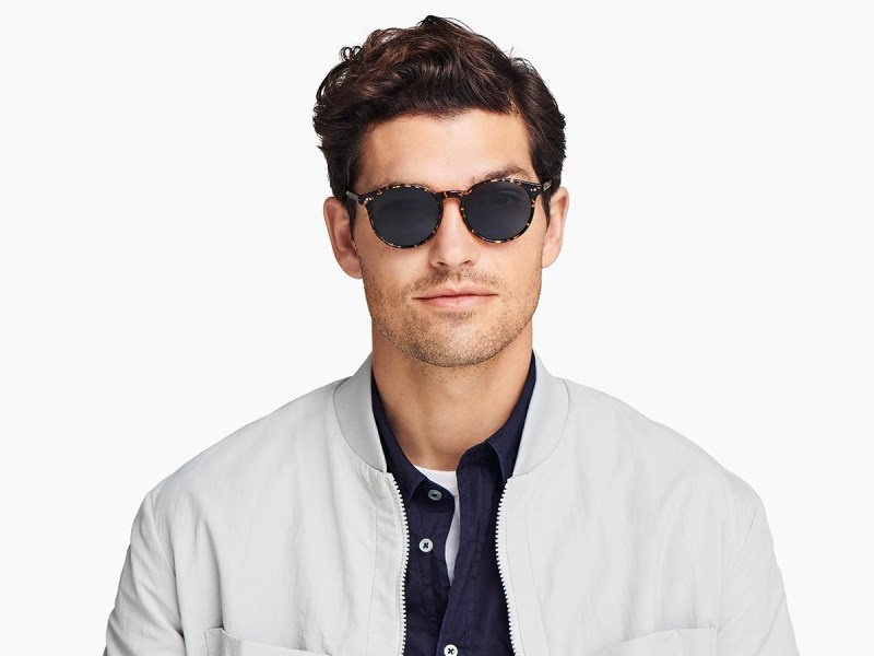 Black Oak Tortoise Warby Parker Renton Men's Sunglasses Australia | E0J-6432