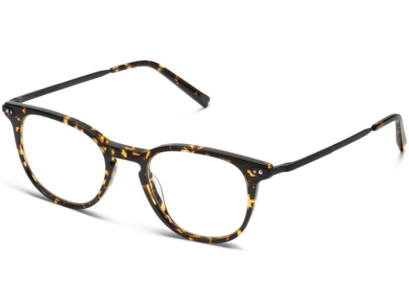 Black Oak Tortoise with Brushed Ink Warby Parker Kian Men's Eyeglasses Australia | A3S-2346