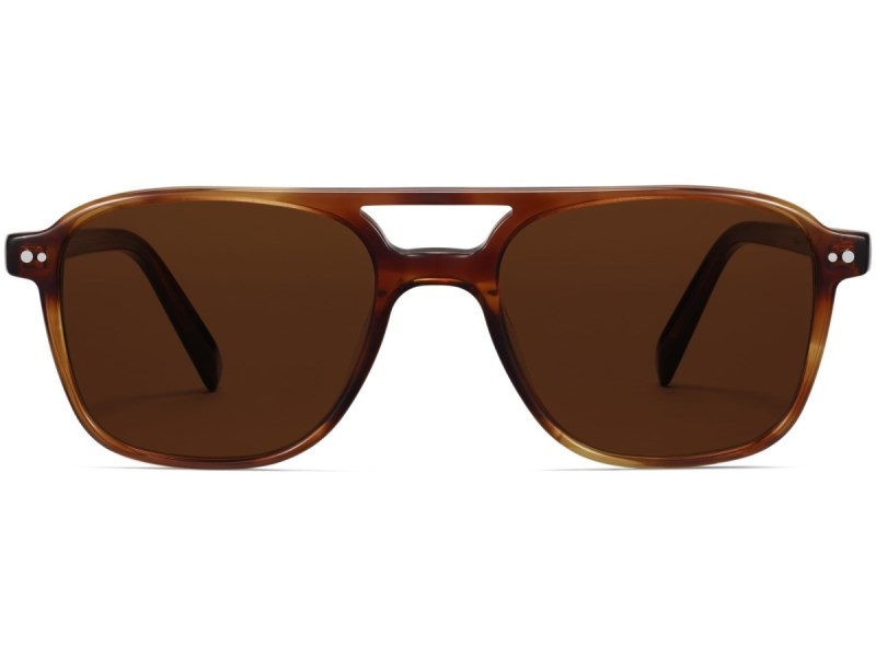 Black Walnut Warby Parker Brimmer Men's Sunglasses Australia | R6M-9346