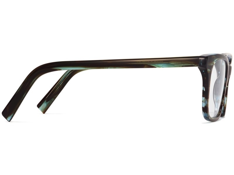 Blue Marblewood Warby Parker Clark Men's Eyeglasses Australia | L0T-3228