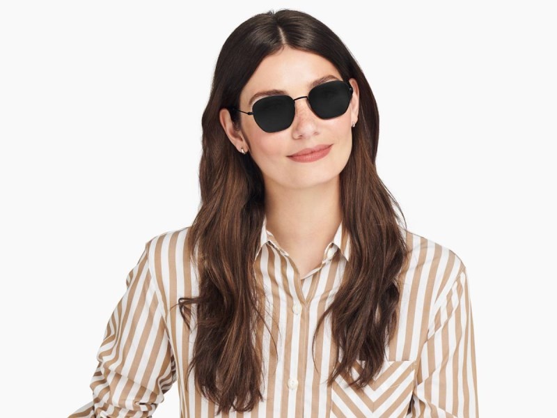 Brushed Ink Warby Parker Hale Women\'s Sunglasses Australia | U0K-9231