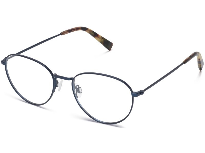 Brushed Navy Warby Parker Hawkins Women's Eyeglasses Australia | P4C-9879