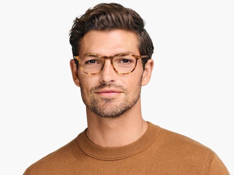 Butterscotch Tortoise Warby Parker Butler Women\'s Eyeglasses Australia | O3J-1172