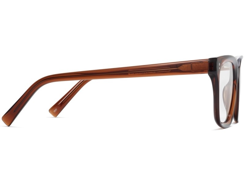 Cacao Crystal Warby Parker Leland Men's Eyeglasses Australia | I8T-6854