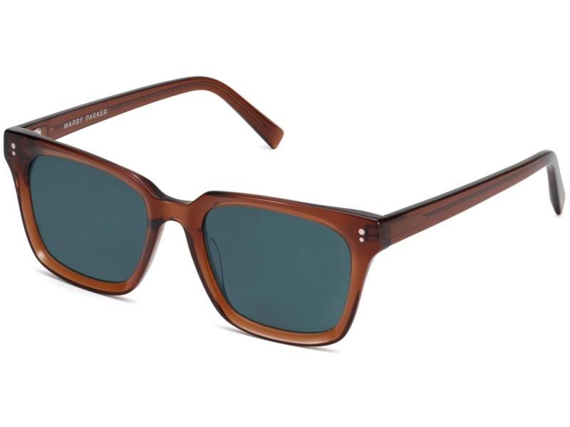 Cacao Crystal Warby Parker Leland Men's Sunglasses Australia | R5R-2312