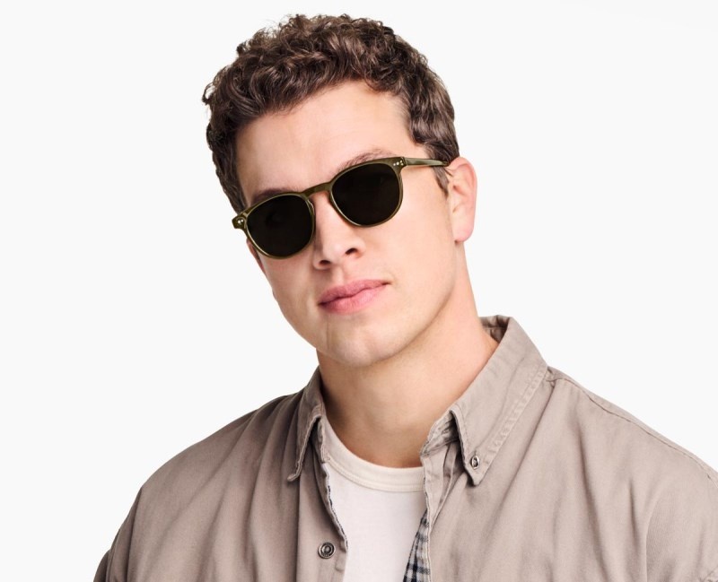 Cactus Crystal Warby Parker Waller Men\'s Sunglasses Australia | A9D-9367