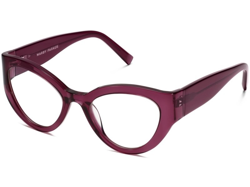 Candied Berry Crystal Warby Parker Kelsey Men's Eyeglasses Australia | F7F-2716