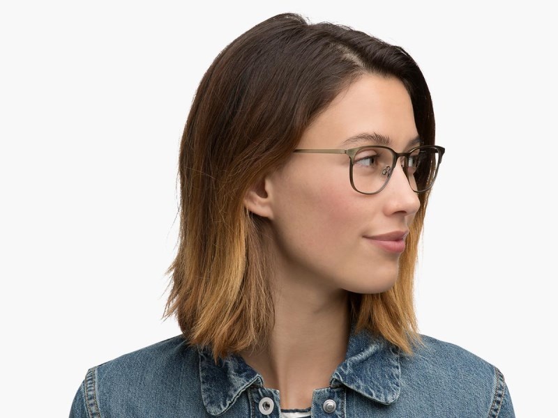 Carbon Warby Parker Campbell Women's Eyeglasses Australia | R5X-1980