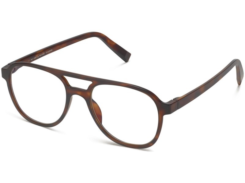 Cognac Tortoise Matte Warby Parker Fielder Men's Eyeglasses Australia | N2B-0036