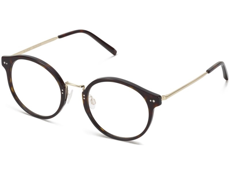 Cognac Tortoise with Polished Gold Warby Parker Jayla Men's Eyeglasses Australia | I1Y-5418