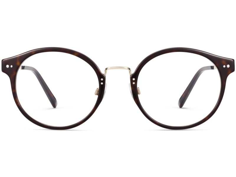 Cognac Tortoise with Polished Gold Warby Parker Jayla Men's Eyeglasses Australia | I1Y-5418