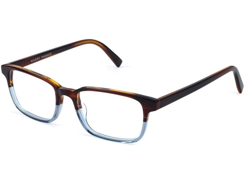 Eastern Bluebird Fade Warby Parker Crane Men's Eyeglasses Australia | A3L-9074