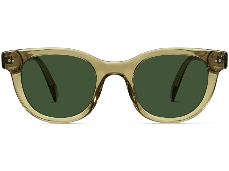 Green Tea Crystal Warby Parker Gideon Men's Sunglasses Australia | M3U-5554