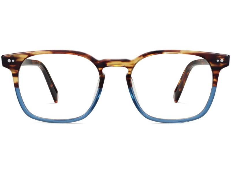 Hudson Blue Fade Warby Parker Santiago Men's Eyeglasses Australia | R9B-7995