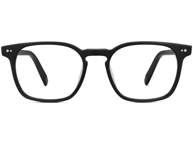 Jet Black Matte Warby Parker Santiago Women's Eyeglasses Australia | Z8Z-7747