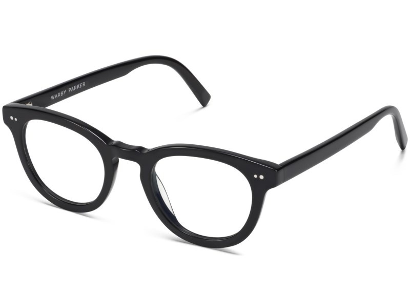 Jet Black Warby Parker Ainsley Men's Eyeglasses Australia | C4S-6769