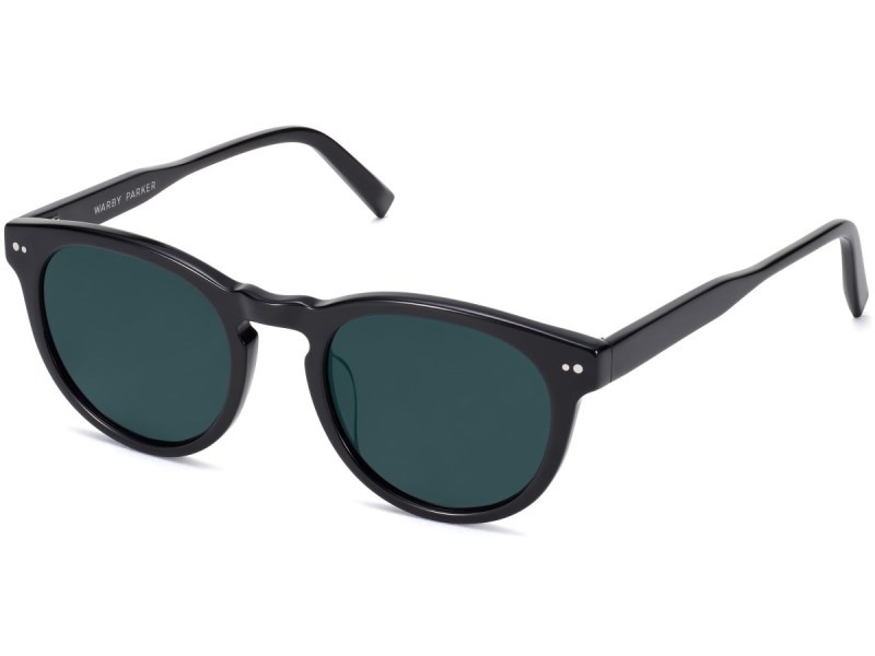 Jet Black Warby Parker Hayes Women's Sunglasses Australia | Q3P-4116