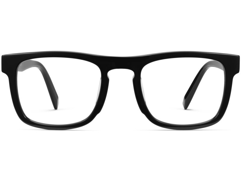 Jet Black Warby Parker Omar Men's Eyeglasses Australia | T5E-5681