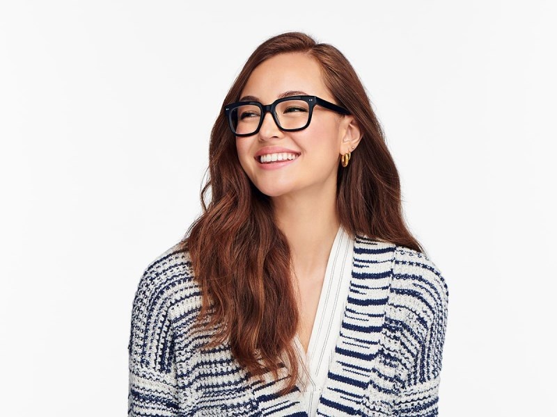 Jet Black Warby Parker Winston Women\'s Eyeglasses Australia | S0U-1057