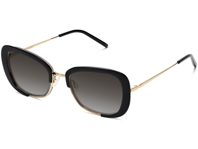 Layered Haze with Polished Gold Warby Parker Halima Men's Sunglasses Australia | Z6G-8762