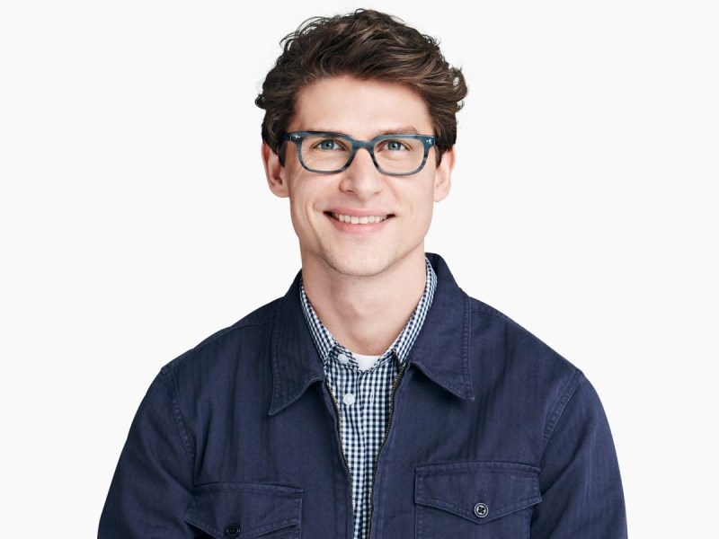 Marine Slate Warby Parker Dunbar Men\'s Eyeglasses Australia | C7G-4372