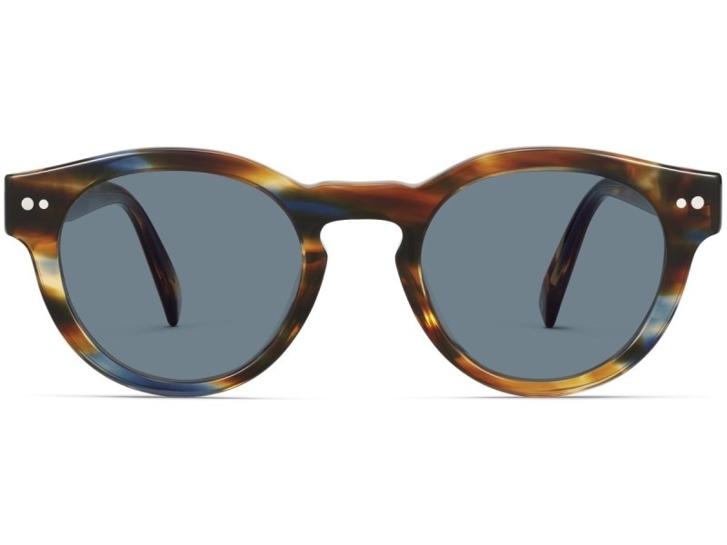 Maritime Tortoise Warby Parker Tal Men's Sunglasses Australia | H6Q-4566