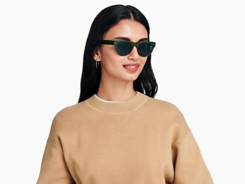 Nori Crystal Warby Parker Cowley Women's Sunglasses Australia | S9Q-9359