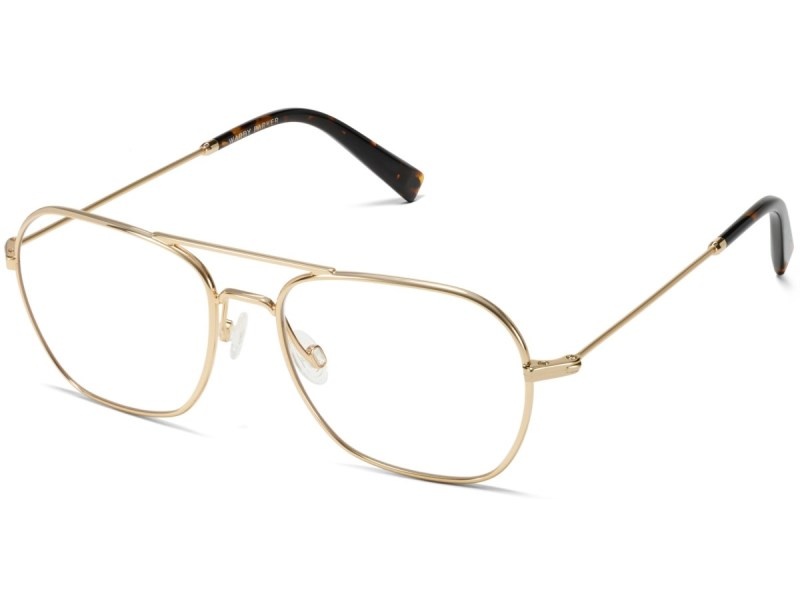 Polished Gold Warby Parker Abe Women's Eyeglasses Australia | Q7S-1281