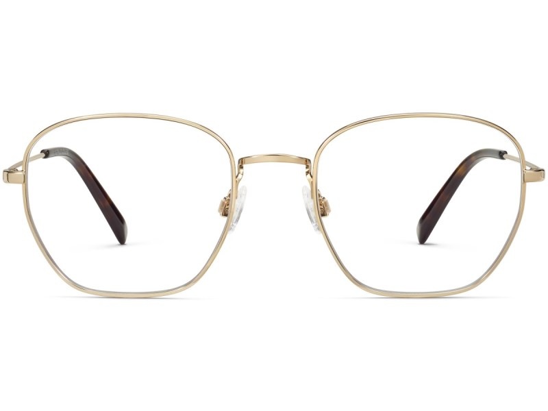 Polished Gold Warby Parker Hale Women's Eyeglasses Australia | Q0O-4896