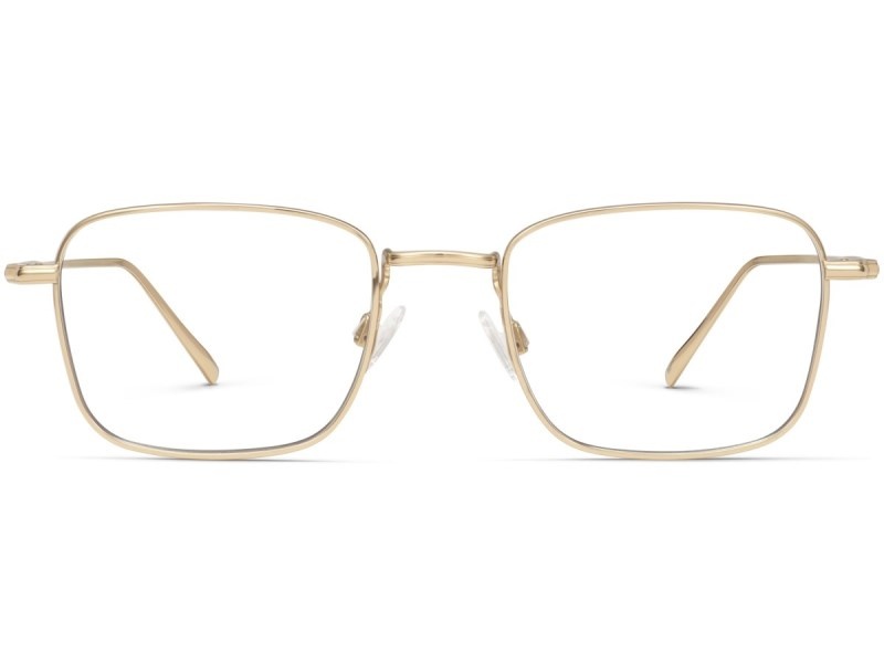 Polished Gold Warby Parker Joaquin Men's Eyeglasses Australia | Z9V-2306