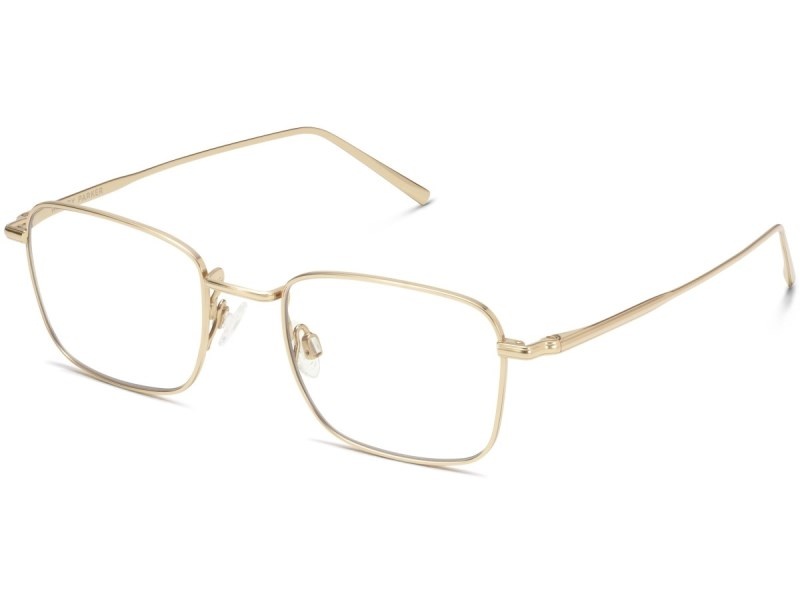 Polished Gold Warby Parker Joaquin Women's Eyeglasses Australia | F6W-9616