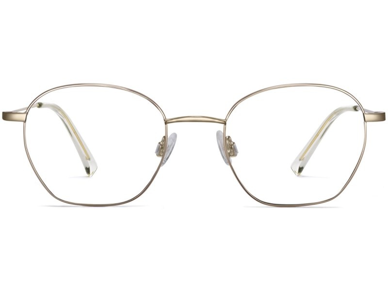 Polished Gold Warby Parker Robbie Women\'s Eyeglasses Australia | Y1G-2371