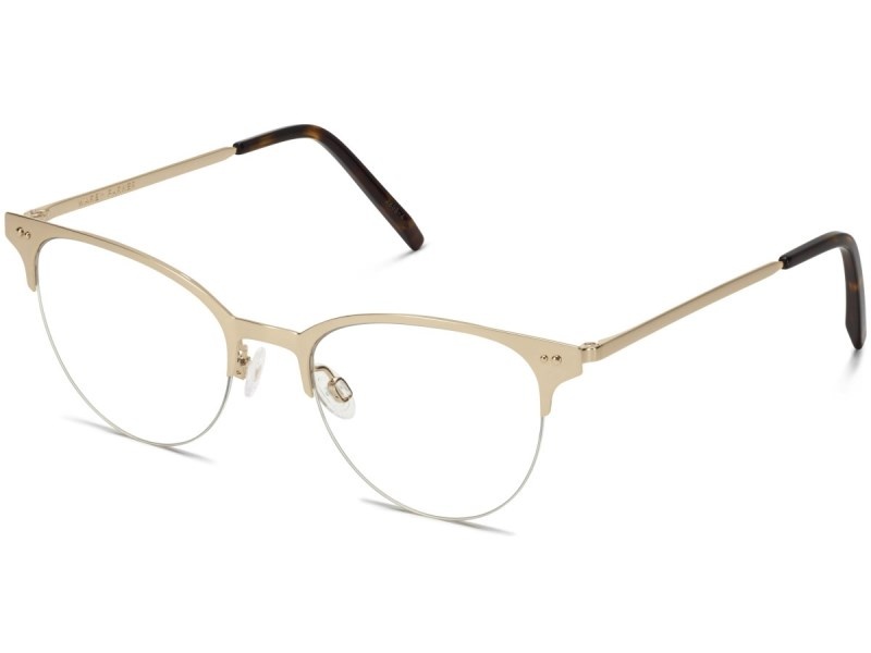 Polished Gold Warby Parker Sahana Women's Eyeglasses Australia | F5S-4295