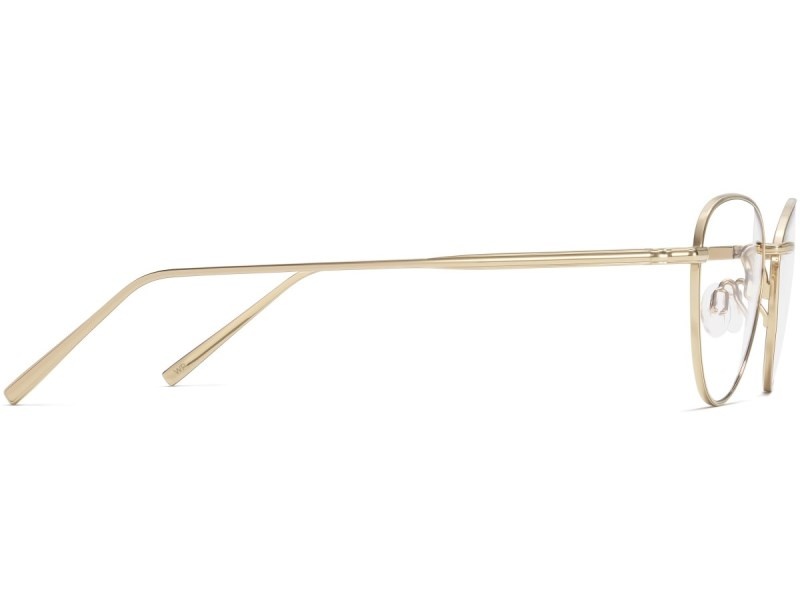 Polished Gold Warby Parker Shirley Women's Eyeglasses Australia | L6Q-6494