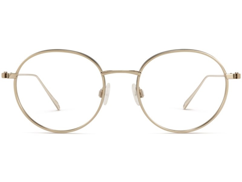 Polished Gold with Ivy Warby Parker Garrison Men's Eyeglasses Australia | X1W-2429