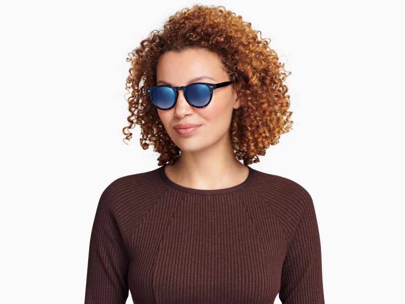 Riverbed Tortoise Warby Parker Hayes Women's Sunglasses Australia | W6J-5988