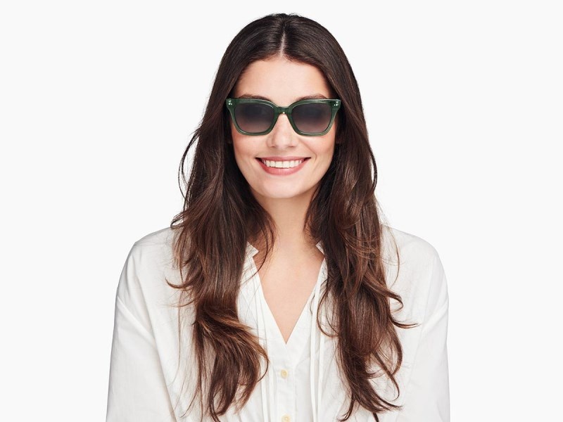 Rosemary Crystal Warby Parker Beale Women\'s Sunglasses Australia | U3C-8101