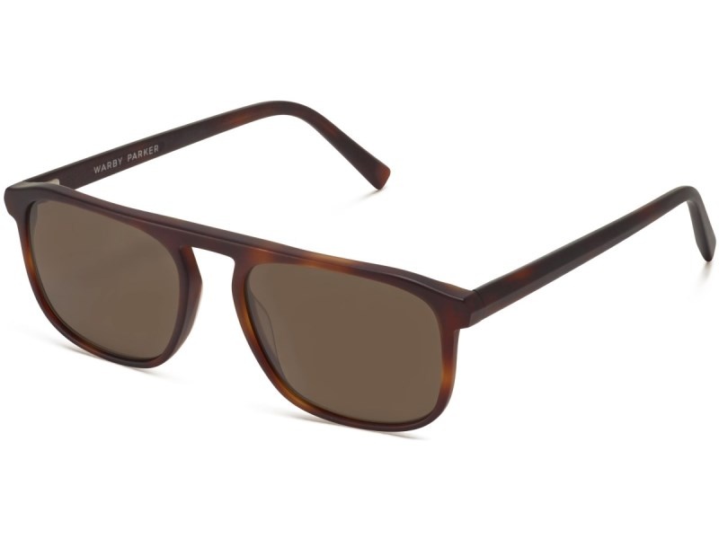 Rye Tortoise Matte Warby Parker Lyon Men's Sunglasses Australia | S7T-3044